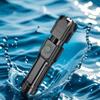 High Power Abs Led Flashlight Usb Rechargeable Spotlight Zoom Torch Portable Flashlight Light For Fishing Outdoor Waterproof