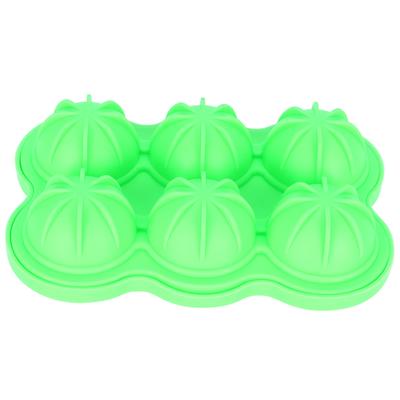 6 Grid Ice Ball Maker Reusable Silicone Ice Ball Mold Tray for Home Kitchen Bar Use