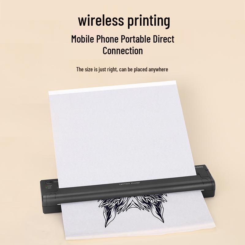 Mo Rui ATS886 Mini Stampante per Stencil da Tatuaggio - Macchina Portatile per il Trasferimento di Pattern