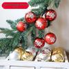 Christmas Tree Ornament Set: Nine Painted Macaron Candy Color Irregular Balls
