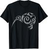 NZ Kiwi Maori Woordkunst Aotearoa Tribaal Vogelicoon Nieuw-Zeeland Cadeau Unisex T-shirt