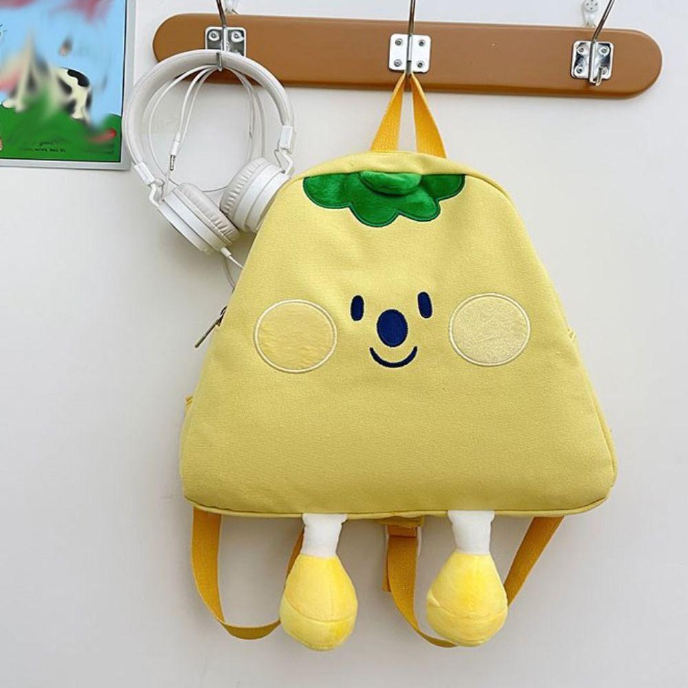 Lightweight Design Double-Shoulder Bag Cartoon Design Kawaii Cartoon Backpack For Students