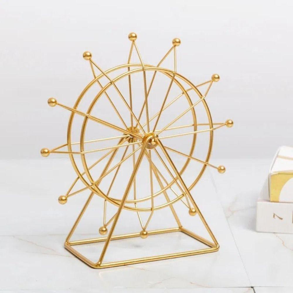 Collectible Retro Ferris Wheel Ornaments Handmad Ferris Wheel Table Decorations  Children Toys
