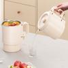 600W Taşınabilir Çok Fonksiyonlu Katlanabilir Kettle Açık Hava Seyahat Elektrotermal Bardak Yurt Hanede Anında Noodle Tenceresi