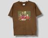 Vintage No Doubt Rock Steady Album Promo T-Shirt Collectible American Punk Band Tee New Wave Concert Tour Caricature Shirt Brown Medium
