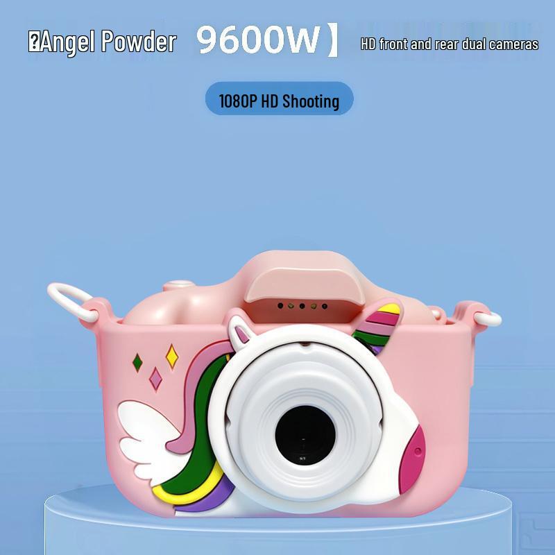 Ultra HD Children's Mini Cartoon Camera for Boys & Girls - Solid Color