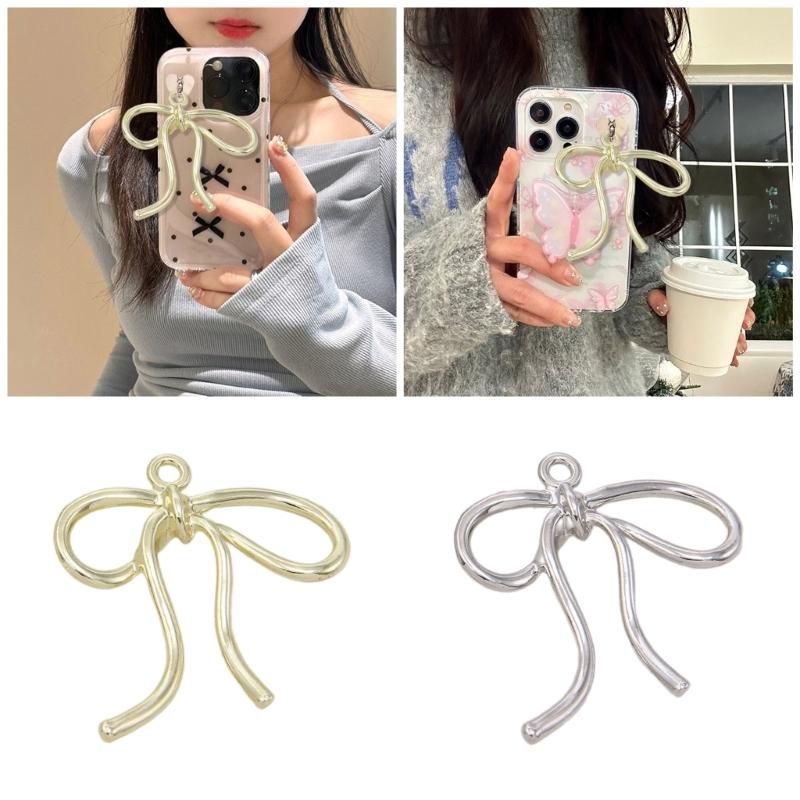 Unique Bowknot Shaped Metal Decorations Jewelry Making Part Earring Pendant Bracelet Necklace Pendant for Jewelry Making