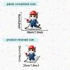 Cat Cartoon Decal Static Cling Wall Fridge Car Sticker Multipurpose Removable DIY Decor