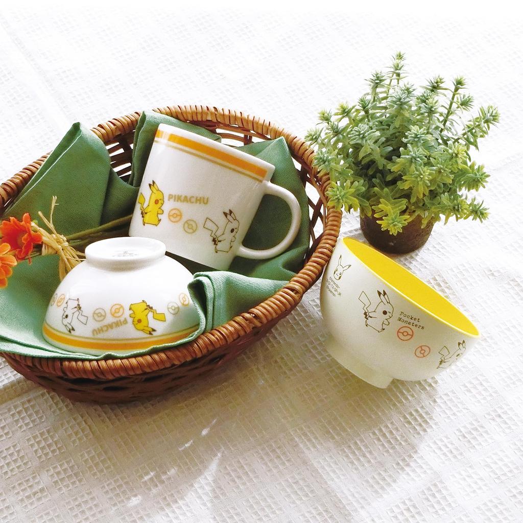 Kanesho Toki Pikachu Rice Dishwasher and Microwave Simple Made In 144150 "Pokémon" Bowl, Safe, 11cm, Series, Japan,