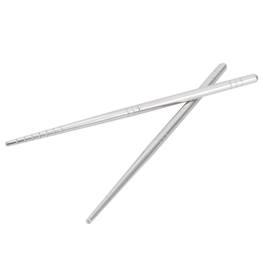 4Pair Practical Food Chopsticks Polished Reusable Chopsticks Portable Kitchen Chopsticks Dining