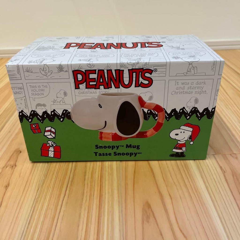 Used [New Unopened] Snoopy 3D Mug with Scarf