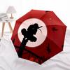1 Stück NARUTO Automatischer Klappschirm - Kompaktes 8-Rippen-Design, Langlebiger Kunststoff & Eisen, Leicht für den täglichen Gebrauch im Freien, a0929196