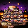 Sensorisches Quetsch-Blindbox Halloween Neuer Knödel-Quetschspielzeug 8,5 cm Maltose Angstlöser Antistress Langsam aufsteigend Überraschungsgeschenk