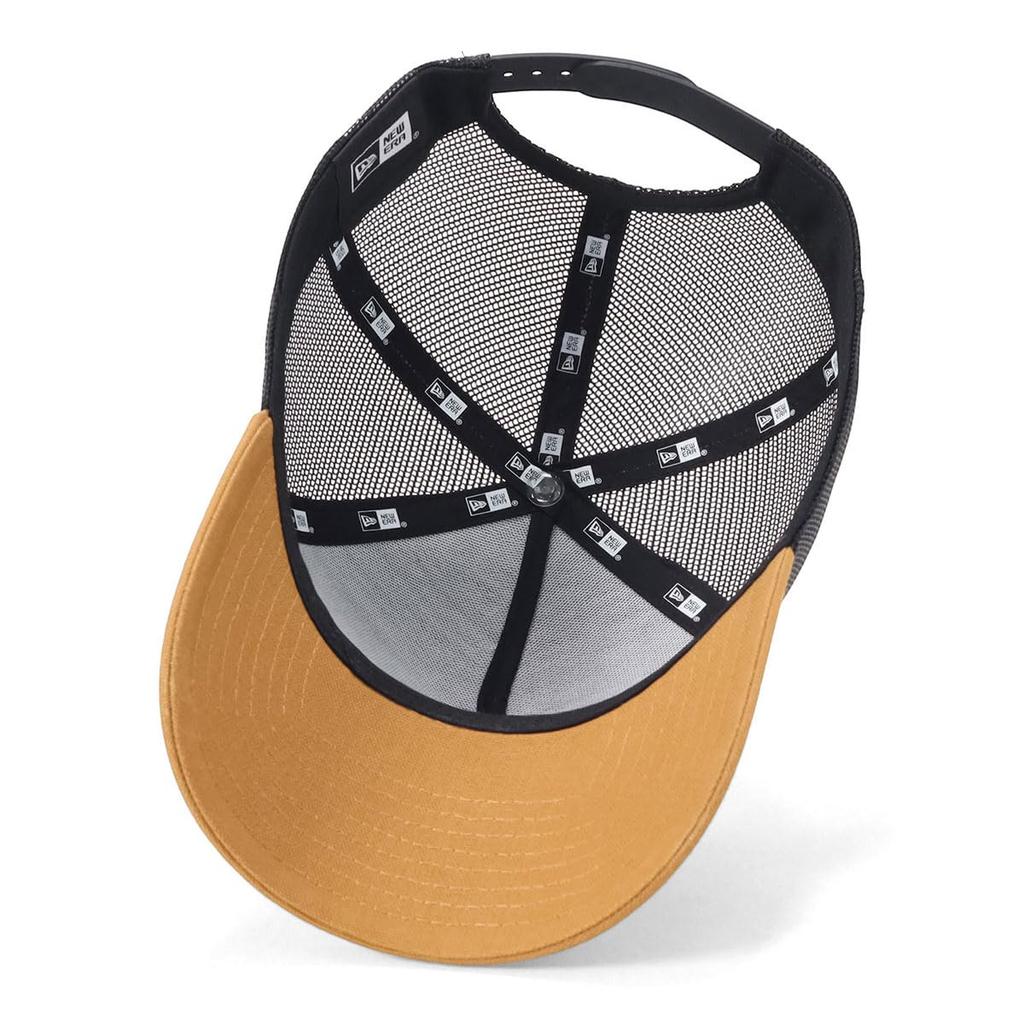 NEW ERA Cap 9FORTY Trucker Duck Canvas Outdoor Unisex 15125117 NER37O6199 black Light Bronze A-Frame