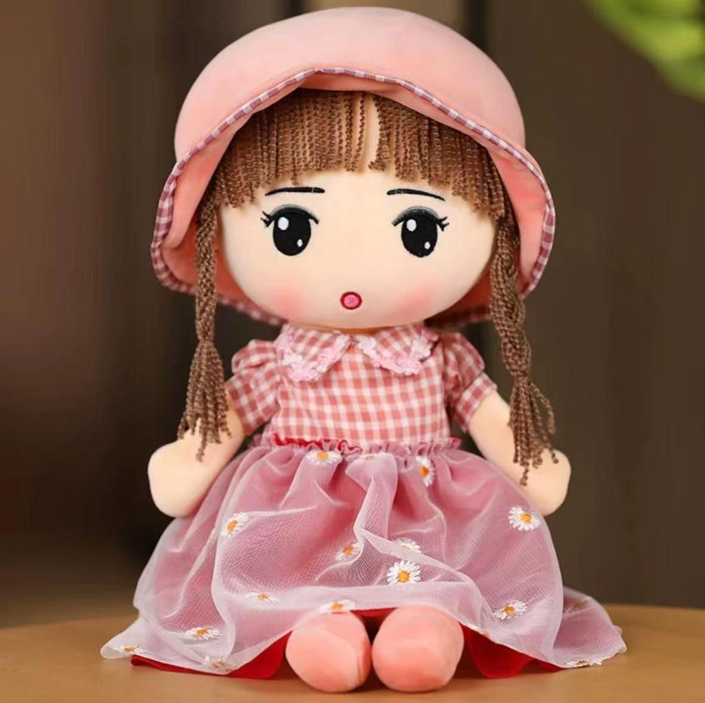 Adorable Plush Doll for Girls - Soothing Birthday Gift