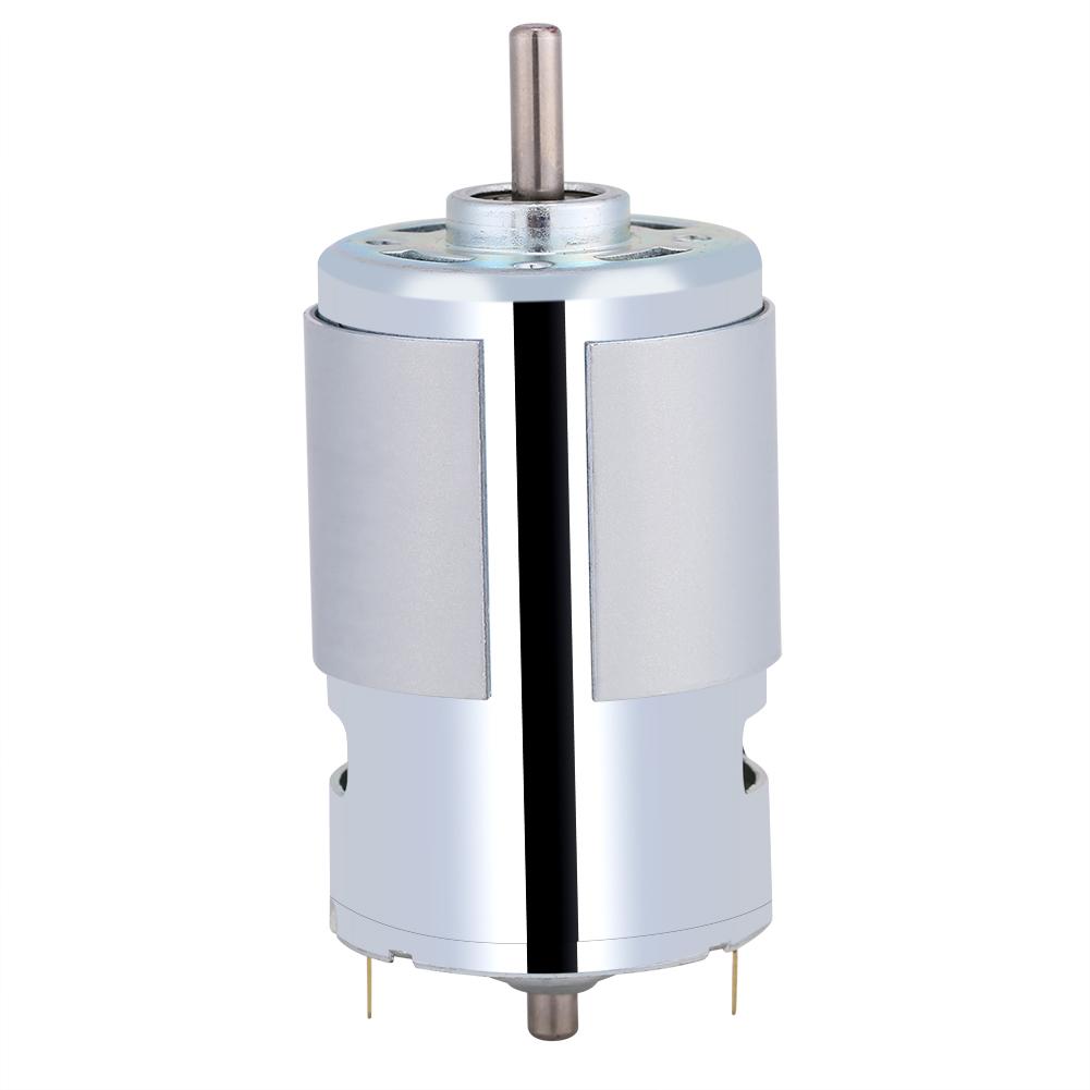 

12V 100W Round Shaft Electric Micro DC Motor 12000r/min High Speed Large Torque