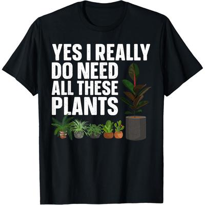Funny Plant Lover Art For Men Women Botanical Gardening T-Shirt