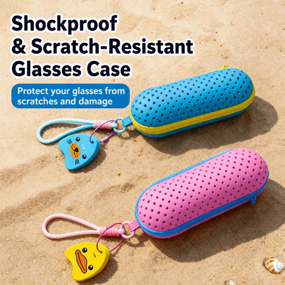 Hollow EVA Glasses Case EVA Hard Shell Eyewear Holder Sunglasses Protector Outdoor Travel Carry