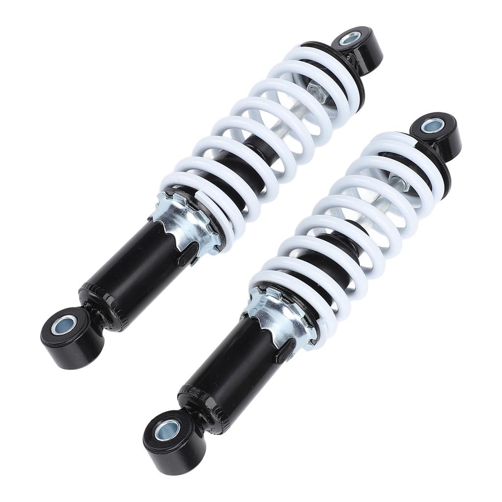 2Pcs Shock Absorber 250mm Hole Distance 450lbs Load Bearing Adjustable Damping for 50cc 70cc 90cc 110cc Dirt Pit Bike