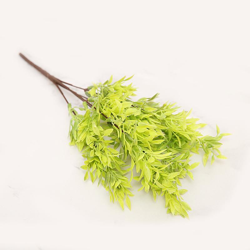 Simulated Green Plants Chili Grass Home Decor Living Room Flower Arrangement Props Garden Decoration Background Wall Materials