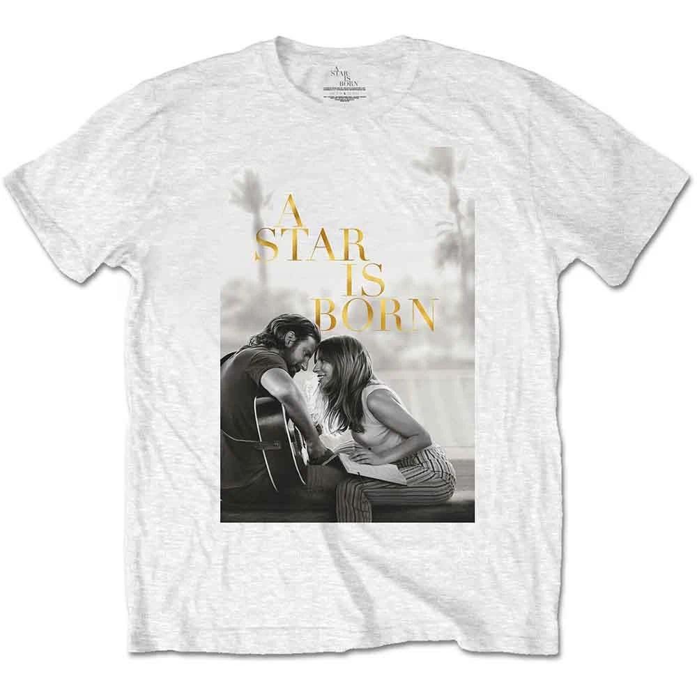 A Star Is Born T Shirt Jack And Ally Movie Poster new Official Mens White
