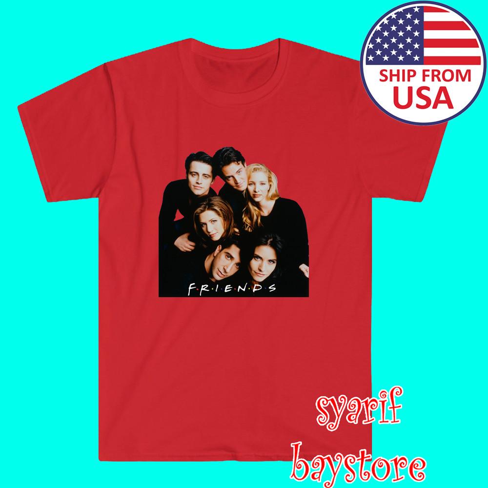 FRIENDS TV Show Men#039;s Red Size S to 5XL Unisex T-Shirt M