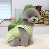 Lovely Dog Summer Dress Skin-friendly Pet Dress Pet Clothes Puppy Skirt  Spring/Summer