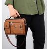 WEIXIER Marke männer Schulter Tasche Tragbare PU Leder Handtasche herren Business Schulter Messenger Tasche Aktentasche Umhängetaschen