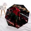 Printed Cristiano Ronaldo Folding Umbrella,Outdoor,Leisure,And Travel Umbrella,Durable Umbrella Fabric,Birthday And Holiday Gift