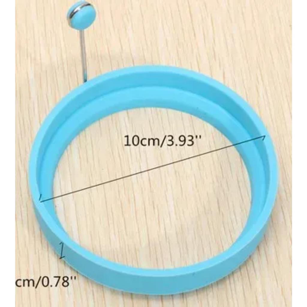 1 ks Silikonový kroužek na smažená vejce, palačinky, omelety, kulatý, ve tvaru srdce, forma na vejce pro vaření snídaně, nástroje na smažení OK