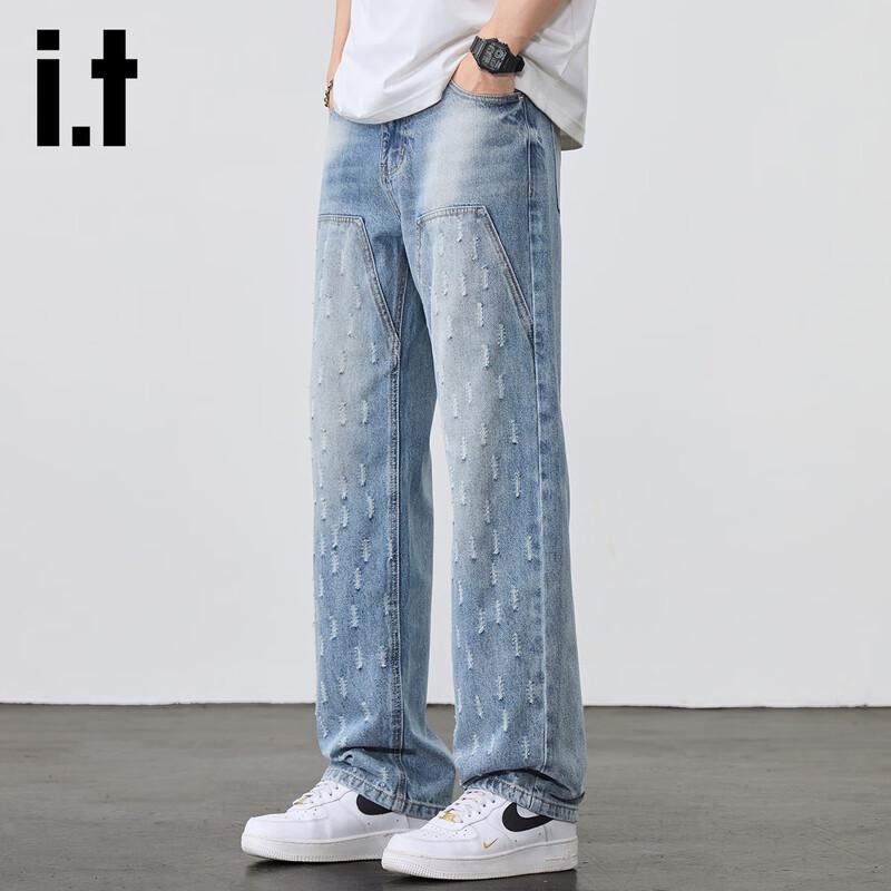 Izzue It Men's Straight-Leg Denim Jeans