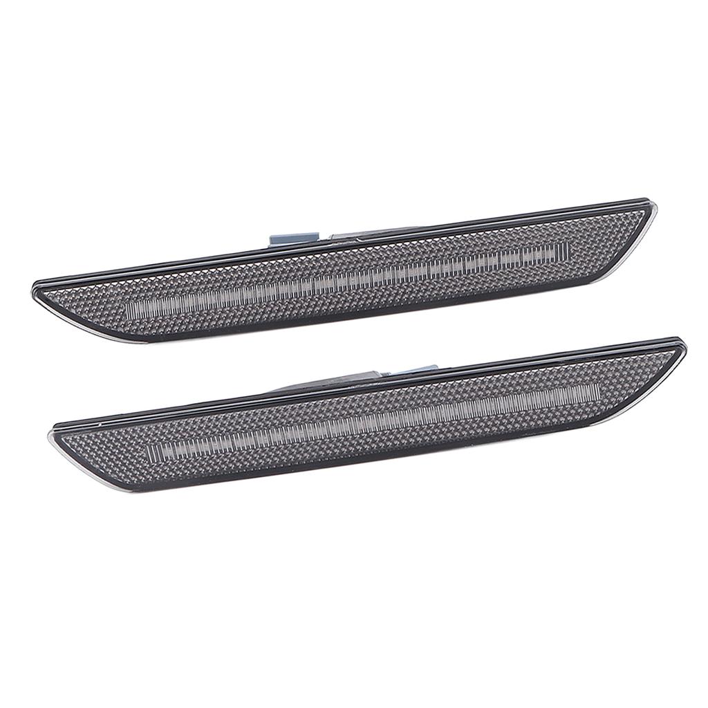 Paar LED Seitenmarkierungsleuchten Lampen Rauchglas Ersatz für Ford Mustang 2018?2020EU-Version