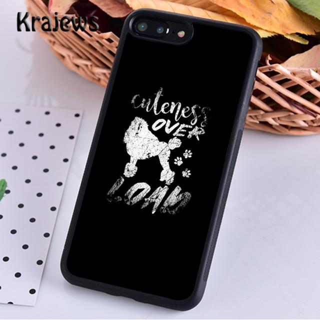 Keep Calm and Love Poodles Phone Case Cover For iPhone 17 Air 16 15 14 Plus 11 12 13 Pro Max Coque Shell Fundas