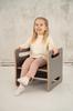 BIGGY 2in1 Chair / Table - Grey