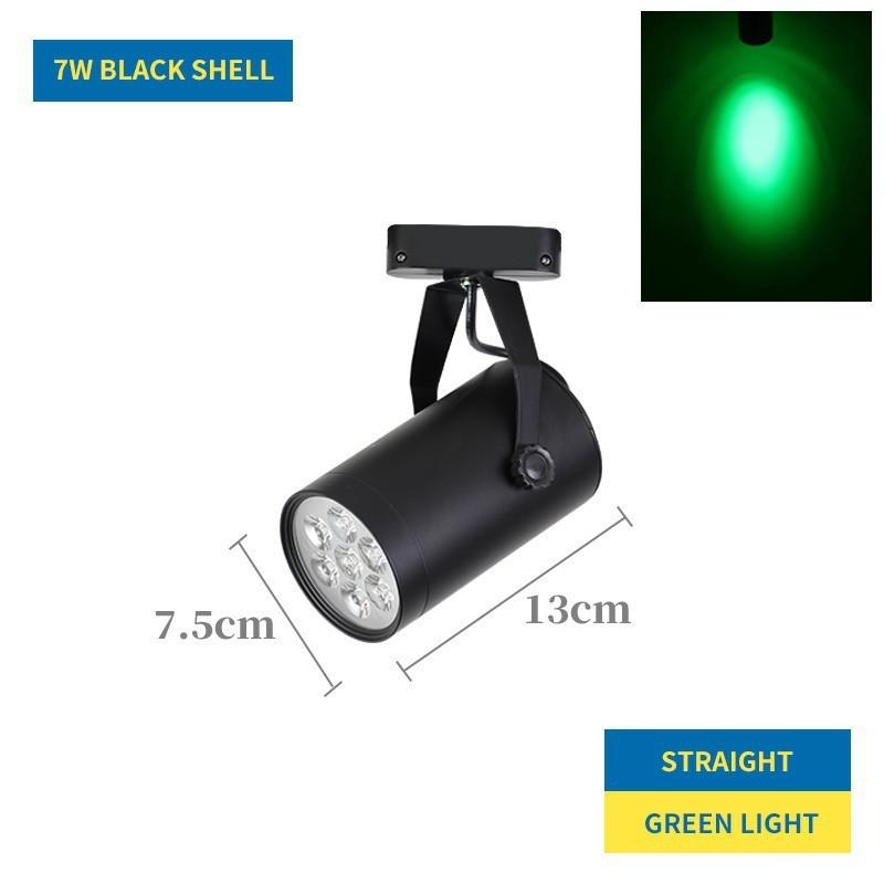 Color Lamp Spotlight Track Light Atmosphere Accent Lighting Led Colorful Clothing Shop Commercial Bar Background Lamp