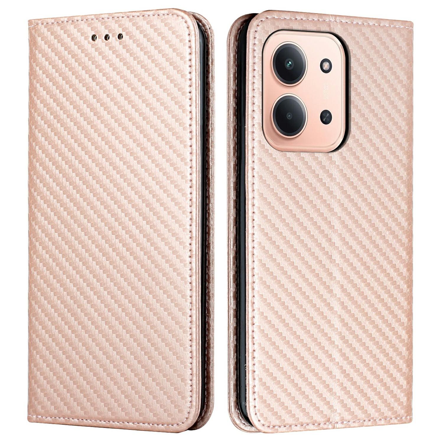 

Для Xiaomi Redmi 15C 4G (Глобальний) (171мм)/Poco C85 4G (171мм) Чохол Шкіряний Чохол-книжка для телефону Підставка Сильна магнітна застібка