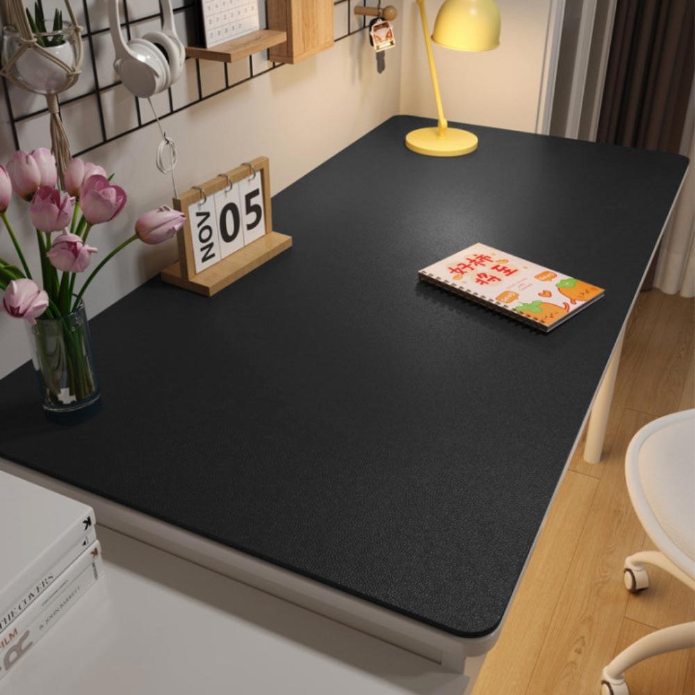 Oilproof Oilproof Table Cloths Waterproof Computer Desk Mat PU Leather Table Cover  Gamer Keyboard