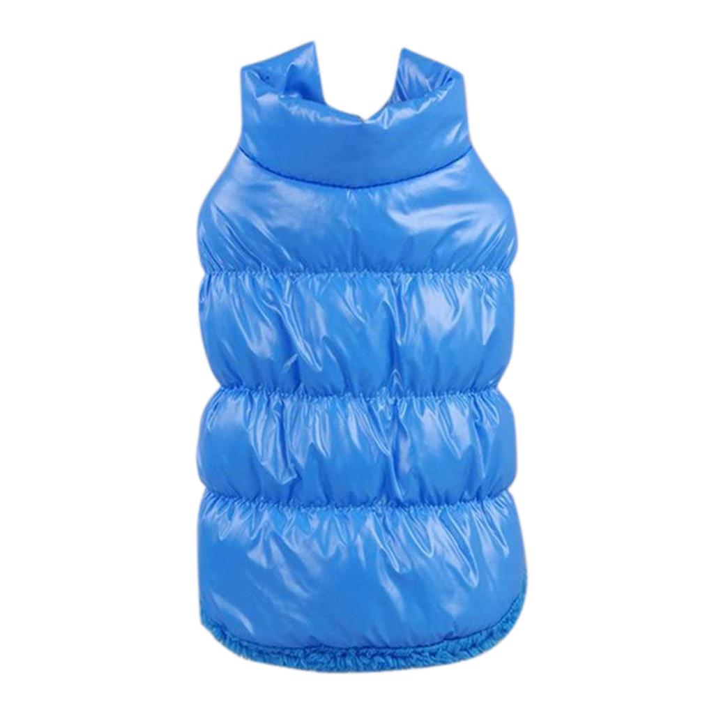 And Winter Pet Color Coat Down Jacket Vest Thickened Pet Clothes