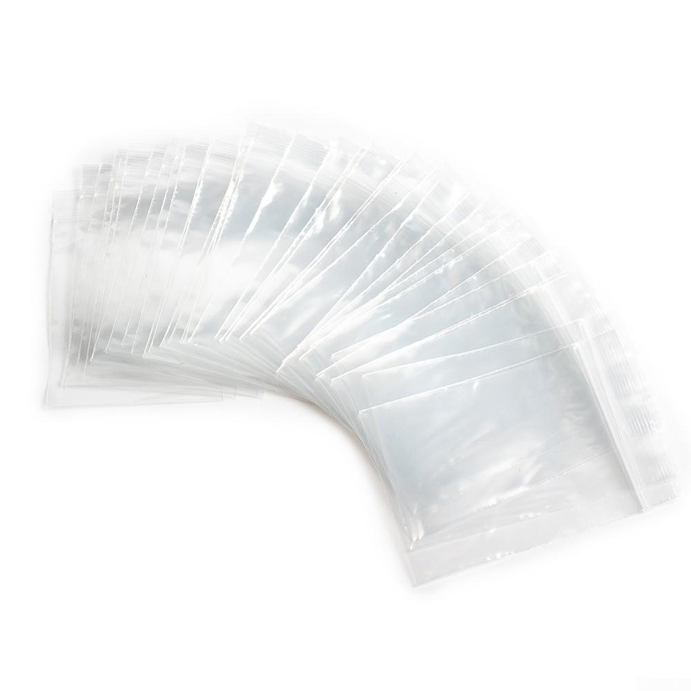 100 Plastic Bag 100pcs 3 Sizes Baggies Bags Plastic