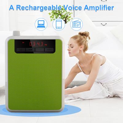 Portable Voice Amplifier Rechargeable Vioce Amplifier with Wired Microphone Headset & Waistband for