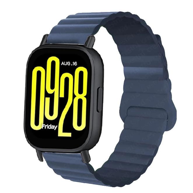 

Silicone Magnetic Band For Redmi watch 5 active/5 lite smartwatch bracelet correa Xiaomi Redmi watch5 active 22mm watch straps Redmi watch 5 Active полуночно-синий