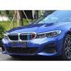 For BMW 3-Series G20 - Blue Front Center Mesh Grille Grill Strip Trim