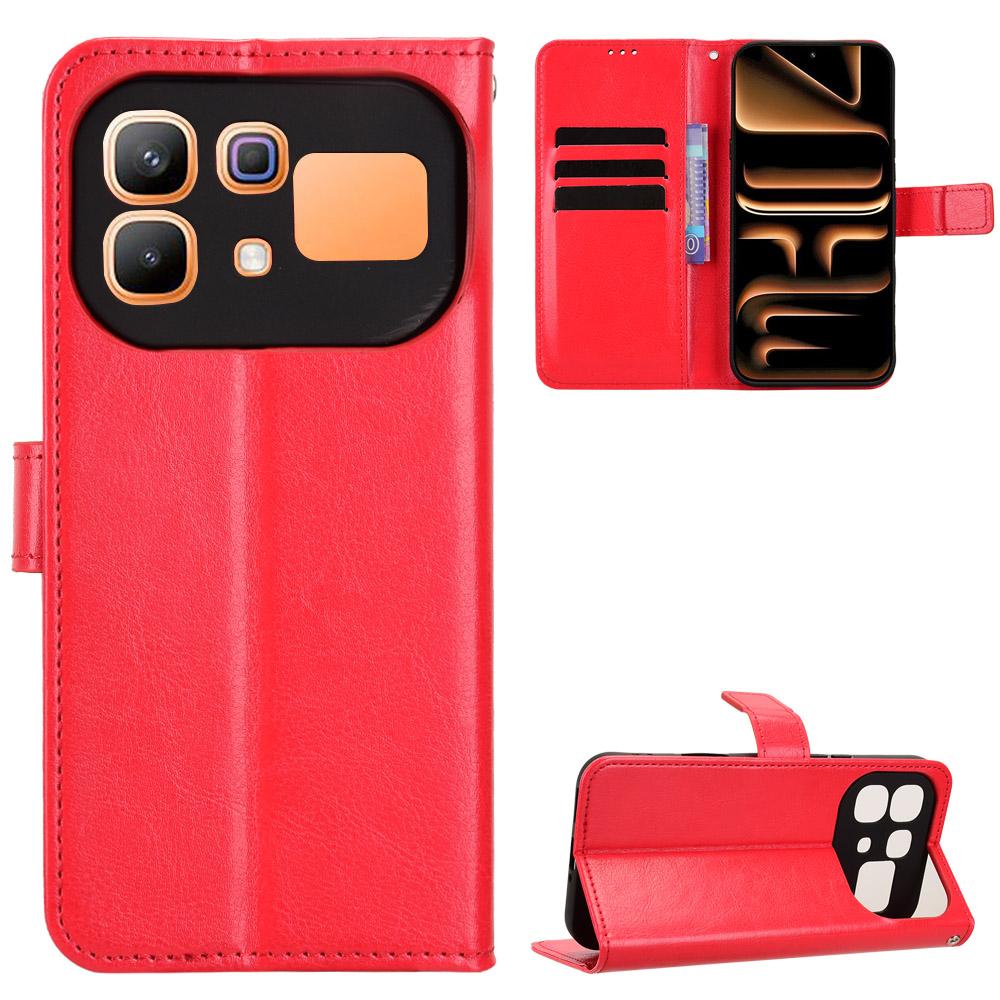 Flip Cover compatible for Infinix Note 60/Note 60 Pro PU Leather Phone Case Full-Body Protection with [RFID Blocking]