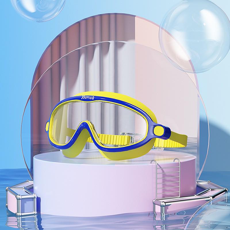 Children s Professional Swim Set: Anti-Fog HD Goggles & Cap for Boys & Girls