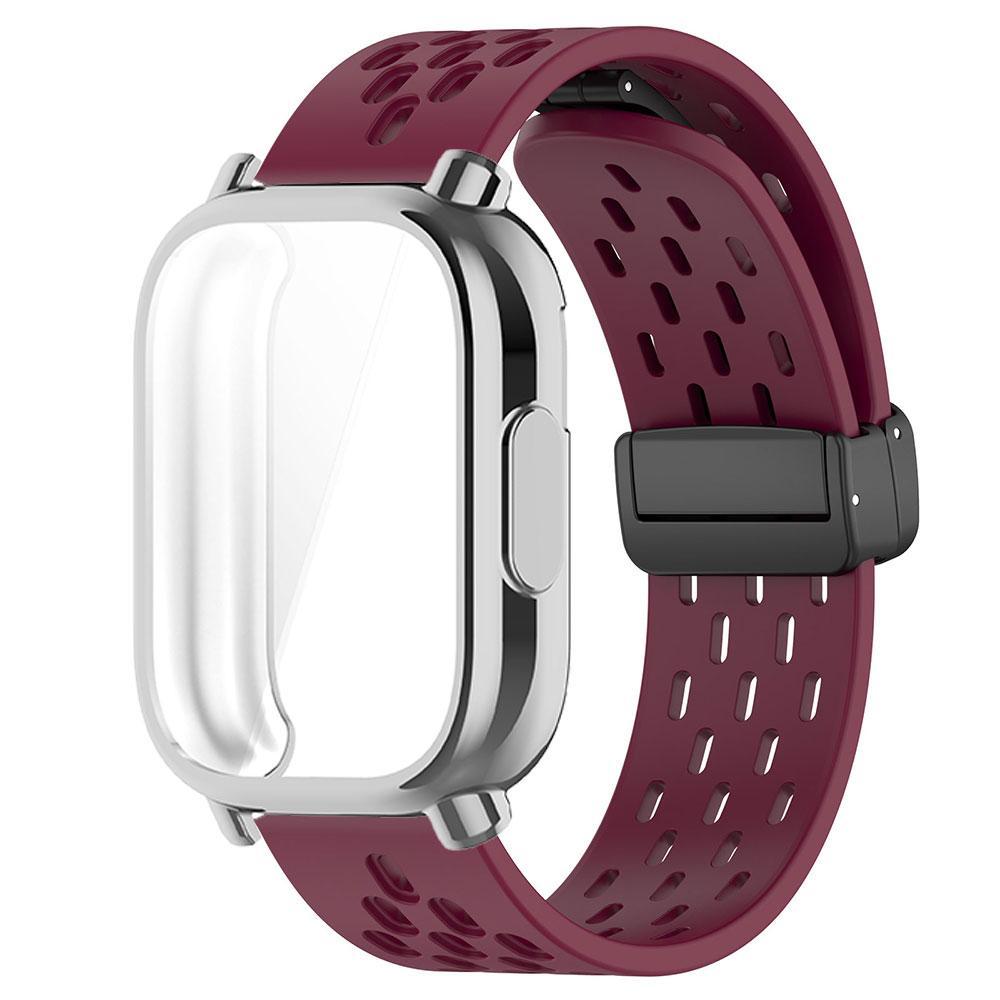 

Дышащий ремешок+чехол для Redmi Watch 5 Active Силиконовый спортивный браслет Полностью закрывающий защитный чехол для ремешка Redmi Watch 5 Lite For Redmi 5 Active