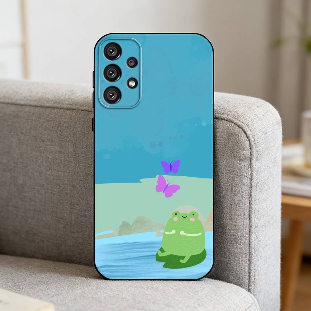 

H-Счастливая Лягушка Чехол для Телефона Для Samsung S25,S24,S21,S22,S23,S30,Ultra,S20,Plus,Fe,Note,10,9,5G Черный Чехол Samsung S23ULTRA5G
