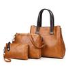 Multi-piece Set New Style Handbag Fashion Versatile Bucket Bag Shoulder Messenger Bag