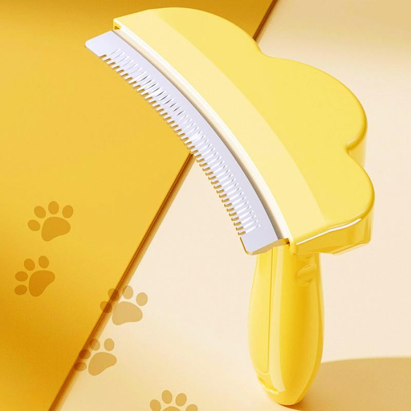 Dog Comb Knife Dogs Brush Pet Hair Remover Stainless Steel Long Hair Combs for Dog Grooming Brush Knife Cat Comb Pet Accessories