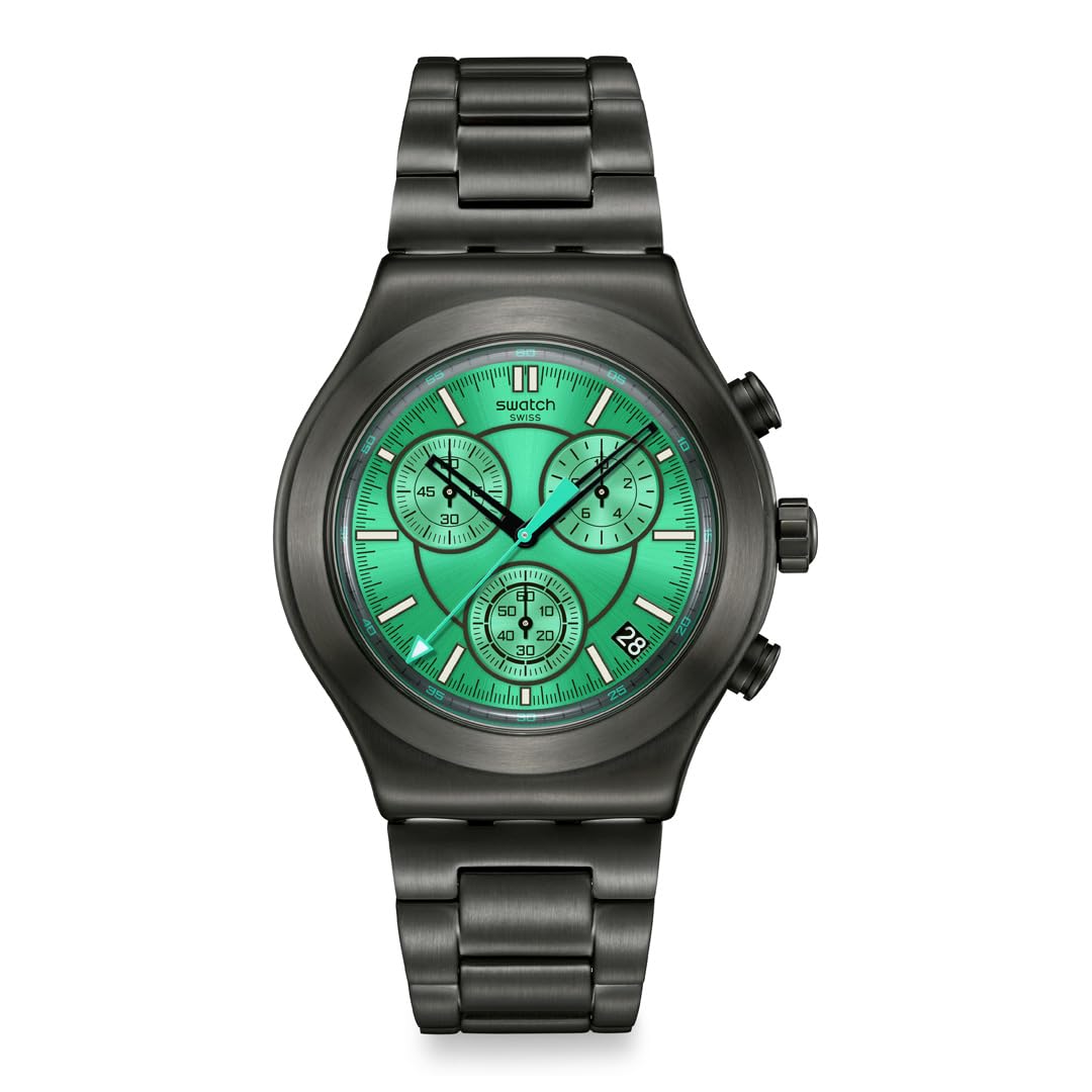 

Watch OBSESSIVELY OBSIDIAN YVM407G Black [Swatch] Men s чорний