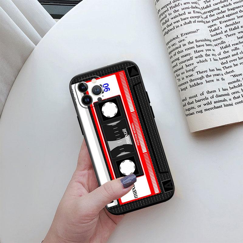 Cassette Vintage Tape Phone Case for Samsung Galaxy S20 S21 Ultra FE Plus A26 A30 A30S A31 A52 A42 A50 A50S